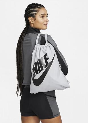 Рюкзак мешок для обуви nike heritage | 13 л. сумка для обуви найк. мешок для бутс найк. мешок для кроссовок