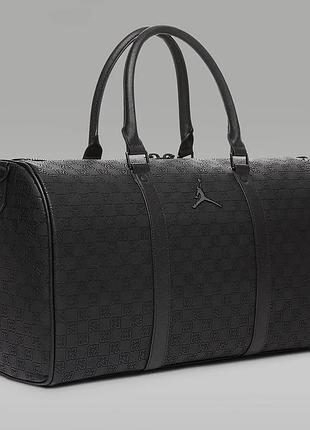 Дорожная сумка джордан монограм duffle bag. сумка для вещей в поездку. сумка для баскетбола, зала, тренировок
