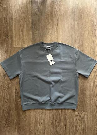 Мужская футболка zara p. l-xl