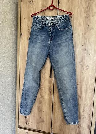 Джинси жіночі українського бренду solmar. той самий momjeans на всі випадки життя.цупкі, посадка🔥