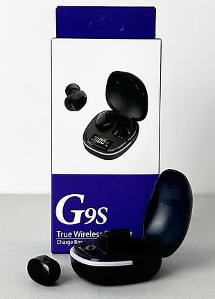 Беспроводные наушники g9s series, earbuds, smart case (черные)