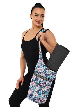Йога сумка спортивная yogabag kindfolk чехол для коврика (мата, каримата) для йоги и вещей для тренировок