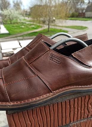 Брендовые кожаные туфли camel active