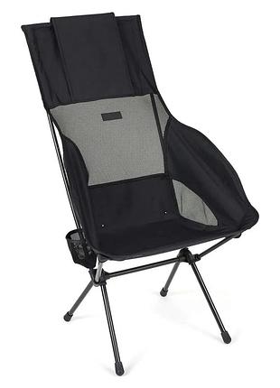 Крісло розкладне helinox savanna chair blackout edition