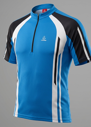 Мужская спортивная/вело поло löffler bike men`s shirt, австре размер xl/ наш 54 новая