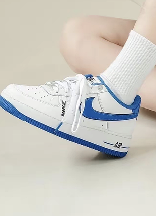 Шкіряні кросівки nike air force 1 low, оригінал, р-р 34-35 уст 22,5 см