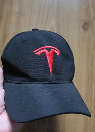 Унісекс кепка бейсболка  tesla logo cap polyester