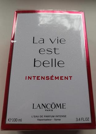 Парфюмированная вода la vie est belle intensement 100 мл, оригинал.
