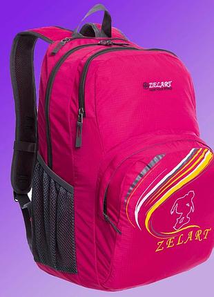 Спортивний рюкзак zelart a 20 л малиновый (ga-3705-malyn)