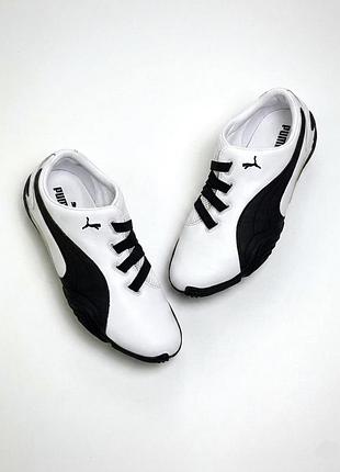 Vintage puma slider low women’s sneakers size 7,5 us 38 eur 24cm жіночі кросівки шкіряні пума кожа кроссовки женские