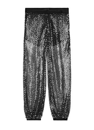 Штани в пайетки zara