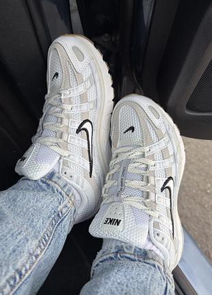 Кросівки nike p-6000 white/beige