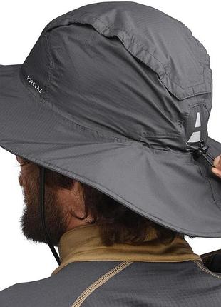 Водонепроницаемая панама шляпа для трекинга forclaz trek 900 от decathlon