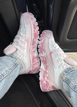 Кроссовки nike p-6000 custom pink
