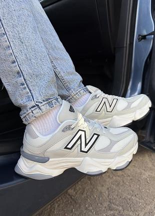 Кроссовки new balance 9060 sea salt raincloud