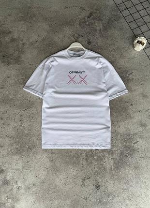 Стильная мужская футболка off white