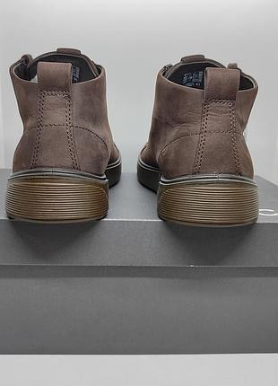 Кожаные ботинки кеды ecco gore tex оригинал 4