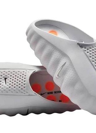 Трендовые шлепанцы nike mind 001 grey