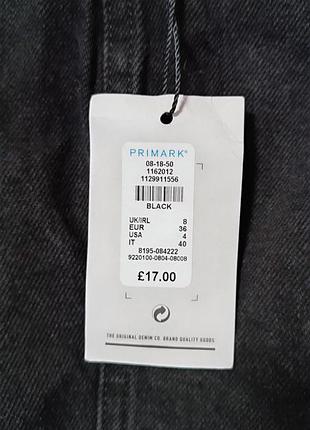 Джинсовое платье primark denim co 5