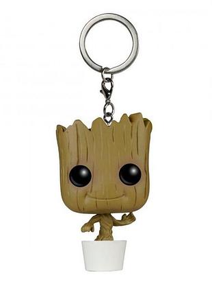 Ігрова фігурка на кліпсі funko pop! серії вартові галактики - грут,що танцює