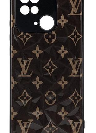 Чехол prisma для телефона poco c40 бампер рисунок louis vuitton