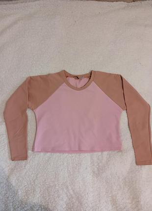 Жіночий лонгслів-реглан стилі "baseball tee" бренду cinamoon