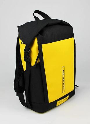 Городской роллтоп мужской и женский mad piligrim 14 л rolltop рюкзак для ноутбука, работы, учебы, спорта rpm20