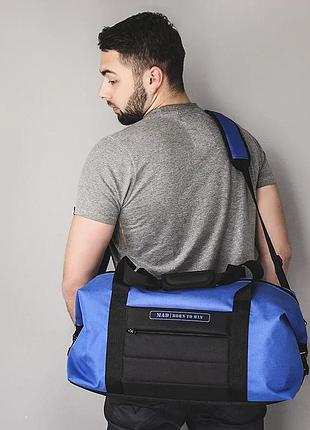 Модна сумка спортивна чоловіча mad easy spirit 27 л. молодіжна жіноча сумка для тренувань, залу, футбола