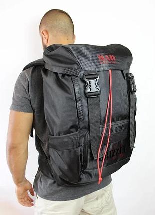 Великий спортивний рюкзак з відсіком для взуття mad grizzly 45 л рюкзак для подорожей, тренувань, походів