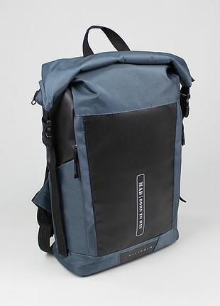 Городской роллтоп мужской и женский mad piligrim 14 л rolltop рюкзак для ноутбука, работы, учебы, спорта rpm90