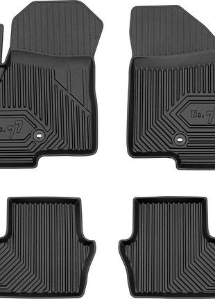 Коврики в салон dodge caliber 2006-2011/jeep compass 2006-2016, с бортом, frogum, fg 77426023