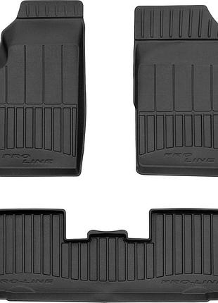 Коврики в салон citroen berlingo 1996-2008/peugeot partner 1996-2008, 1-2 ряд, proline 3d, frogum, fg 3d409170