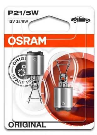 Автолампа p21/5w original line 12v 21/5w bay15d (блистер 2шт)