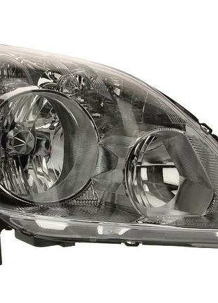 Фара передняя honda cr-v 2 2004-2006, правая h1/h1, с белым указ.поворота, электрическая регулировка, depo, 217-1154r-ld-em