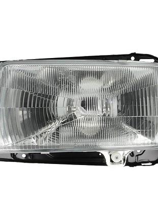 Фара передняя volkswagen golf 2 1984-1992/jetta 1983-1992, левая h4, механическая регулировка, depo, 441-1104l-ld-eh