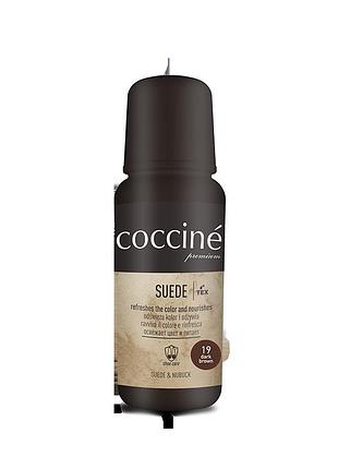 Крем-краска для замши и нубука черный coccine suede (75 мл) темно-коричневый