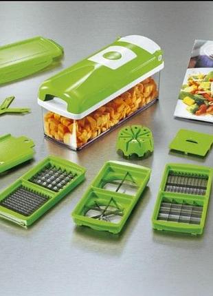 Овощерезка измельчитель nicer dicer plus для нарезки овощей и фруктов