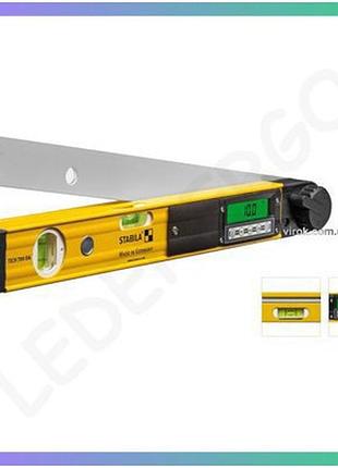 Электронный угломер stabila tech 700 da 45 см цифровой уровень для измерения углов 0°-270° ip54