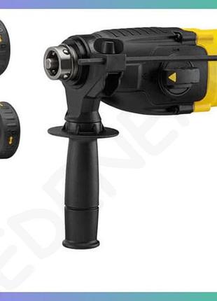 Перфоратор мережевий stanley 800вт 3,4дж 3 режими для будівництва і ремонту