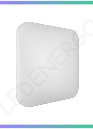 Led світильник violux дбб ice квадрат 24w 5000k комфортне освітлення для приміщень