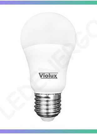 Світлодіодна лампа violux basis а60 8w e27 4000k енергозберігаюча лампочка для освітлення