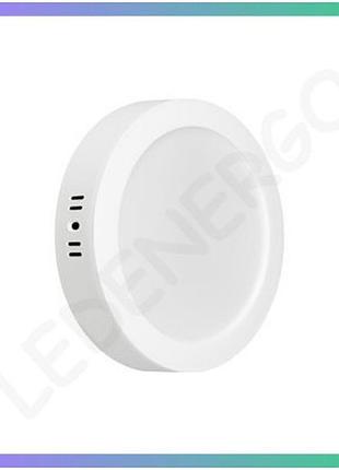 Світильник led violux frame-n круглий 24w 5000k накладний для офісу та дому освітлення світлодіодний
