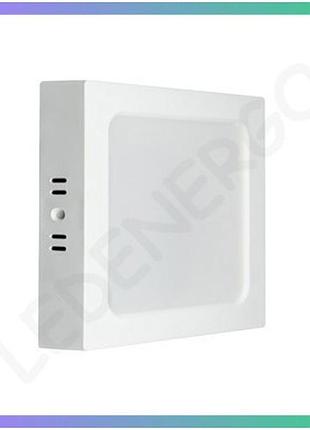 Led світильник frame-n violux квадрат 24w 5000k накладний для офісу і дому освітлювальний прилад