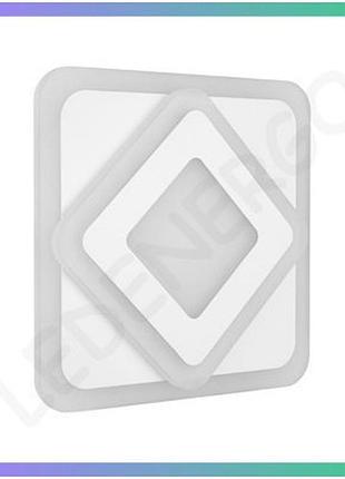Світильник стельовий led stellar violux 22w квадрат економічний світильник для комфортного освітлення