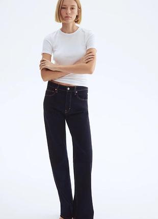 Джинсы bootcut asos с высокой посадкой джинсы клеш
