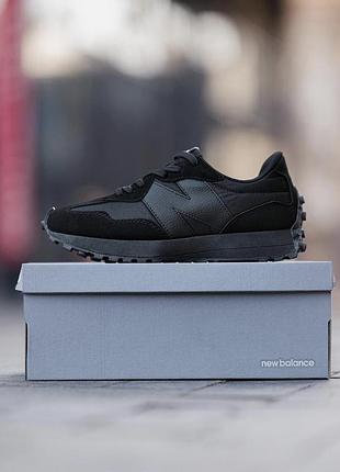 New balance 327 black 0989