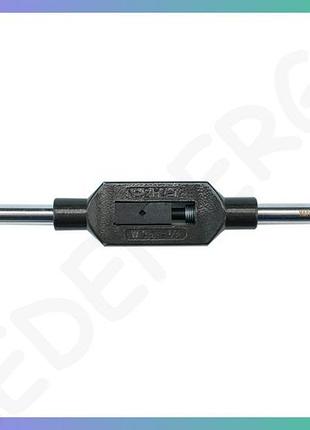 Вороток для мітчиків yato m3-m12 l=200мм ручний інструмент для нарізання різьби різьбонарізний інструмент