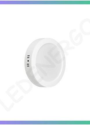 Led світильник violux frame-n круглий 12вт 5000k накладний для офісу та дому освітлення