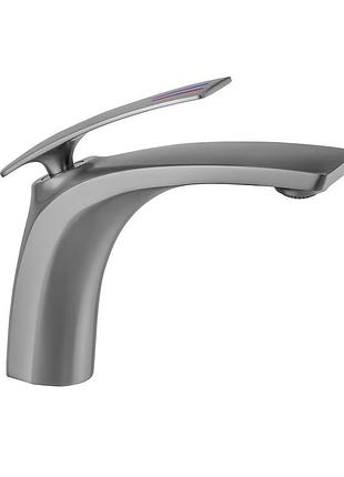 Смеситель для умывальника mone deluxe olivia 60231gg gun grey