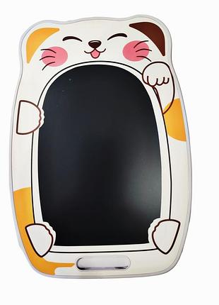 Цветной детский lcd-планшет для рисования 6” – графический планшет, стилус, белый